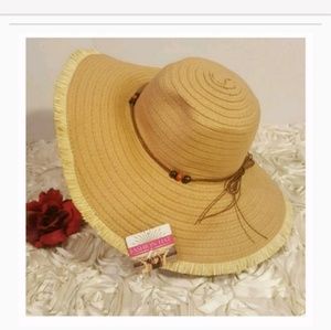 Hat Wide Rim Womens Summer Hat.